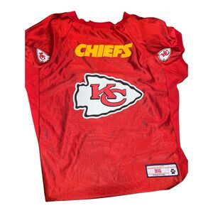 KANSAS CITY CHIEFS RED LITTLE EARTH PET FOOTBALL JERSEY BIG DOG NFL NEW